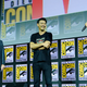 Marvel Studios head Kevin Feige, Shang Chi director Destin Daniel Cretton, and Simu Liu